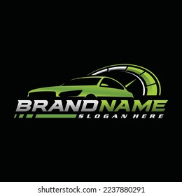 speed car vector logo design illustration 3.eps
