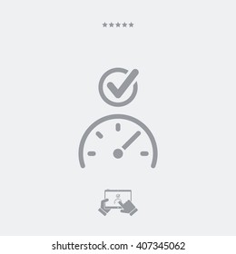 Speed check icon