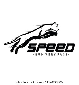 Speed Cheetah Logo Design Inspiration Vector Stock Vector (Royalty Free ...