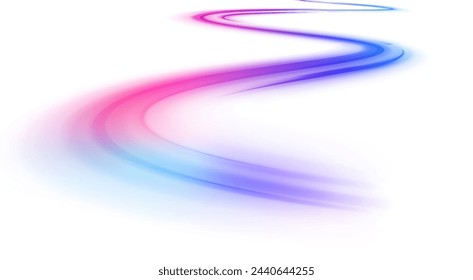 Speed connection vector background. Vector png swirl trail effect. Abstract vector fire circles, sparkling swirls and energy light spiral frames. Database fast data transfer acceleration.	