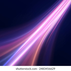 Speed connection vector background. Vector swirl trail effect. Abstract vector fire circles, sparkling swirls and energy light spiral frames. Database fast data transfer acceleration.	