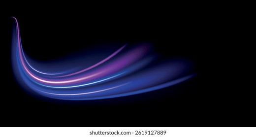 Speed connection vector background. Vector swirl trail effect. Abstract vector fire circles, sparkling swirls and energy light spiral frames. Database fast data transfer acceleration.