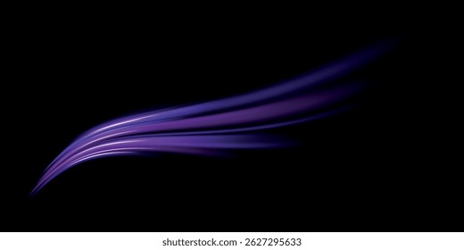 Geschwindigkeit Verbindung Vektor Hintergrund. Vektordralltrail-Effekt. Abstrakte Vektorfeuerkreise, funkelnde Wirbel und Energie Licht Spiralrahmen. Beschleunigung der schnellen Datenübertragung in einer Datenbank.