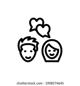 Speed Data Chat icon in vector. Logotype