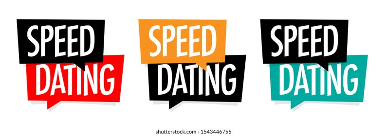 Speed Dating On Speech Bubble