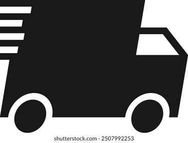 "Speed Delivery Truck Icon" is a clean and modern vector design, created using Adobe Illustrator. Ideal for logistics, delivery services, and transportation branding.