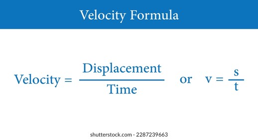 Speed distance time formula. Vector illustration isolated on white background.