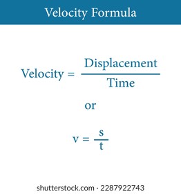 Fórmula de tiempo de distancia de velocidad. Ilustración vectorial aislada en fondo blanco.