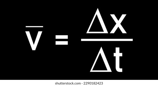 Speed distance time triangle formula. Vector illustration isolated on black background.