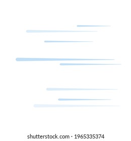 Speed effect line sideways.Vector illustration that is easy to edit.