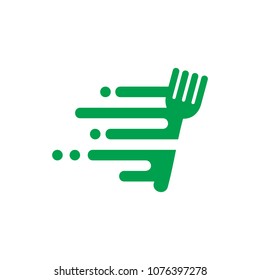 Speed Food Logo Icon Design