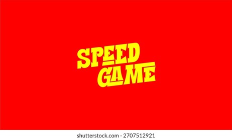 Speed Game Vector Logo Artwork - Logos Vector