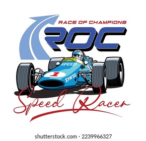 Speed Games Image vector illustration for your T shirt and your Design
