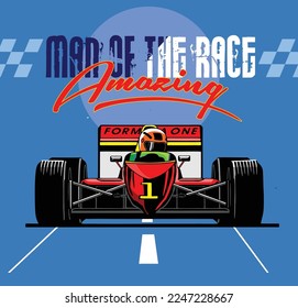 Speed Games Image vector illustration for your T shirt and your Design