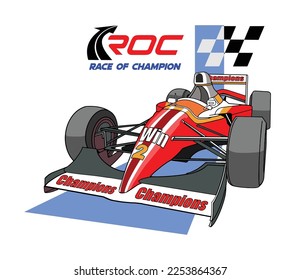 Speed Games Image vector illustration for your T shirt and your Design