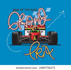 Speed Games Image vector illustration for your T shirt and your Design	