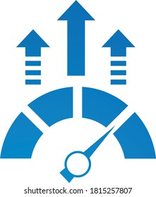 Speed Growth Agile Concept Vector Icon Stock Vector (Royalty Free ...