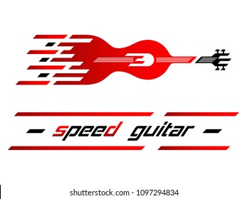 speed guitar - guitar logo