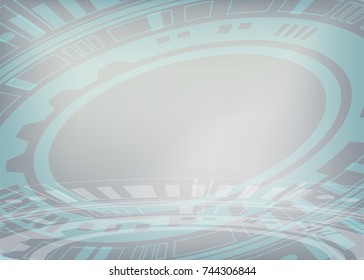 Speed hardware arrow line. Hi-tech digital technology. Vector abstract metallic illustration gear wheel engineering telecoms futuristic background. Circuit grey metal board information.