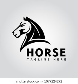 speed head horse logo