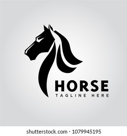 speed head horse logo