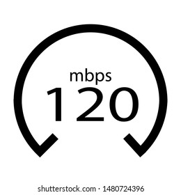speed icon design vector simple