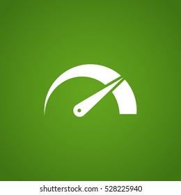  Speed icon flat .