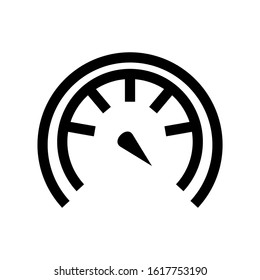 speed icon isolated sign symbol vector illustration - high quality black style vector icons
