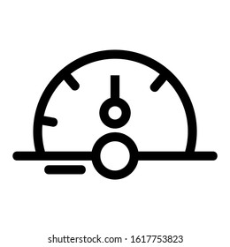 speed icon isolated sign symbol vector illustration - high quality black style vector icons
