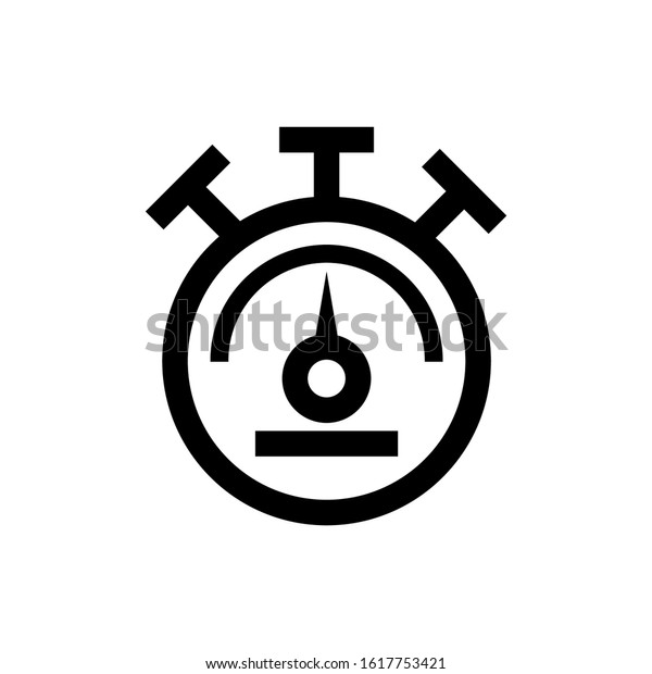 speed icon isolated sign symbol\
vector illustration - high quality black style vector\
icons\
