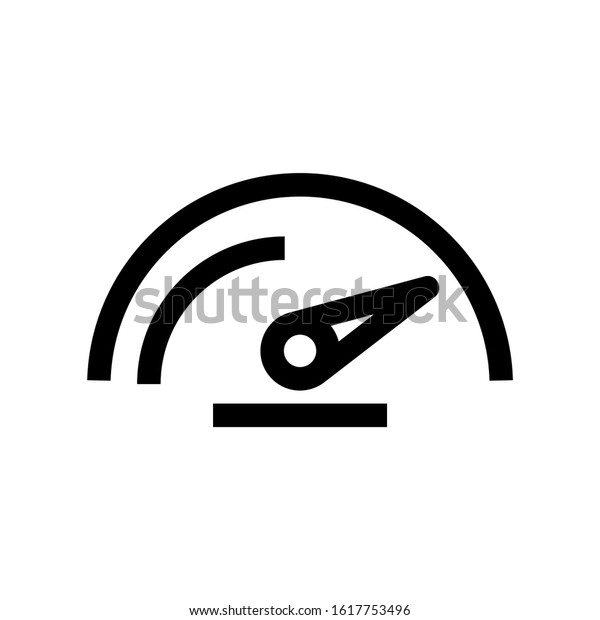 speed icon isolated sign symbol\
vector illustration - high quality black style vector\
icons\
