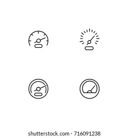 Speed Icon Line