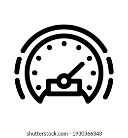 speed icon or logo isolated sign symbol vector illustration - high quality black style vector icons
