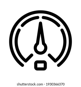 Symbol für Geschwindigkeit oder Logo einzeln auf Zeichen, Vektorgrafik - hochwertige Vektorsymbole mit schwarzem Hintergrund
