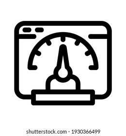 speed icon or logo isolated sign symbol vector illustration - high quality black style vector icons
