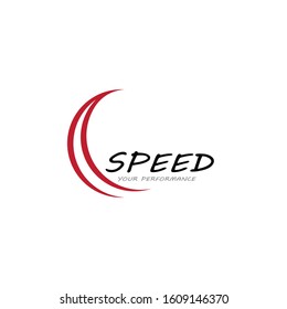 Speed icon simple design illustration vector