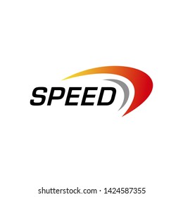 speed icon vector fast symbol logo template