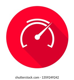 speed icon, vector illustration, eps 10