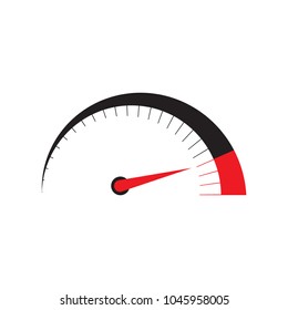 Speed icon. Web and mobile. Car