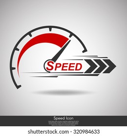 скорость интернет силуэто.абстрактный символ скорости логотипа дизайна.векторная иконка