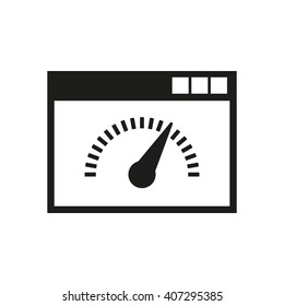 Speed internet test icon. vector design. symbol. web. graphic. JPG. AI. app. logo. object. flat. image. sign. eps. art. picture - stock vector