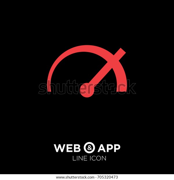 speed isolated minimal\
icon. power line vector icon for websites and mobile minimalistic\
flat design.