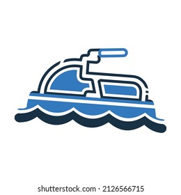 Speed Jet or ski icon