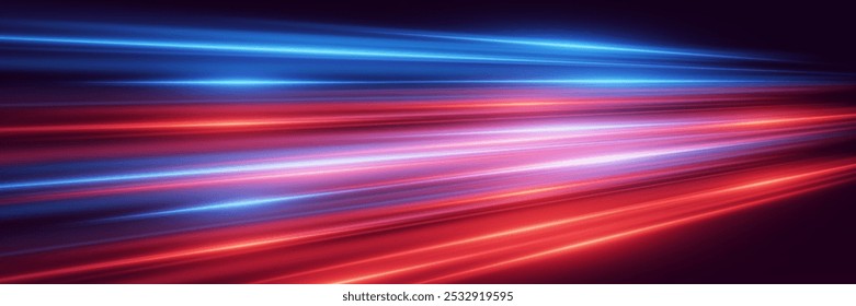 The speed of light and high-speed lines of motion.