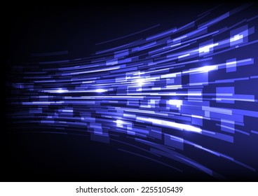 Speed light movement technology hitech modern background