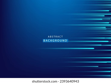 Speed light movement technology hitech modern background. Abstact blue background futuristic. Wave line internet . banner, poster, cover 	