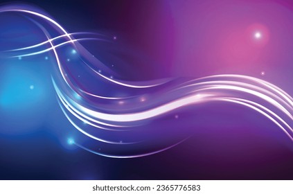 Speed lights blue pink Background
