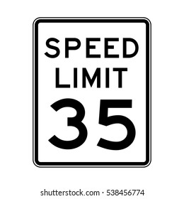 3,341 Speed limit signage Images, Stock Photos & Vectors | Shutterstock