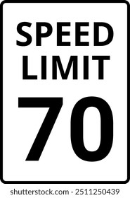 Límite De Velocidad 70 Mph