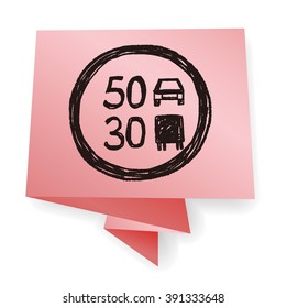 speed limit doodle